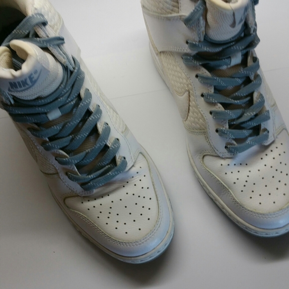 Nike Sky Hi Dunk Wedges Sz 8 - Picture 7 of 8